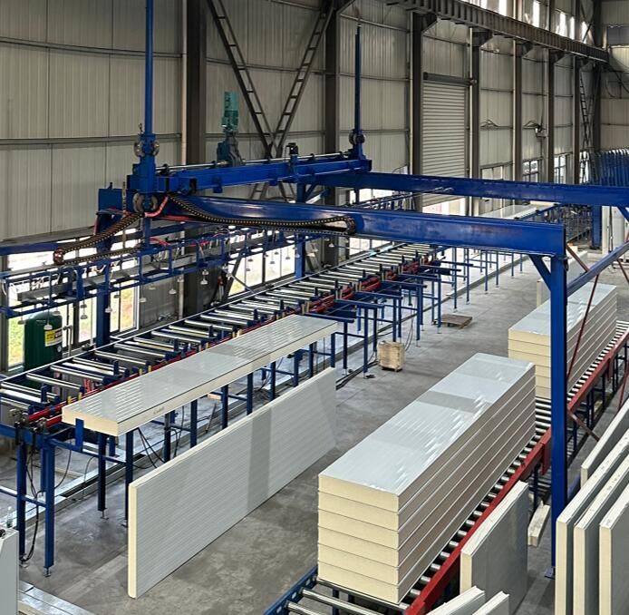 成品機(jī)制冷庫板碼垛系統(tǒng)